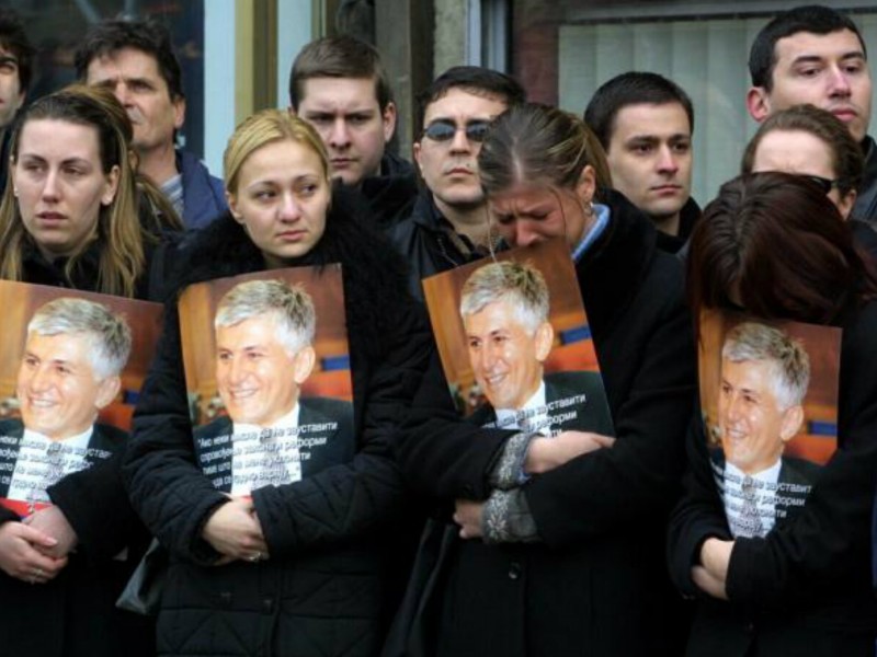 Grief over the lost hopes: Zoran Đinđić's funeral
